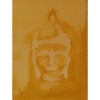 Buddha in Gelb<br>Acryl auf Leinwand 30x40cm<br>
Print auf Leinwand A4 erhältlich; Preis auf Anfrage
