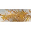 Konferenz der Goldenen Drachen<br>Acryl Pouring 20x50 cm<br>Th. Koch 04/2020