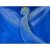 Engel 2<br>Acryl auf Leinwand 30x40 cm<br>auf Bestellung